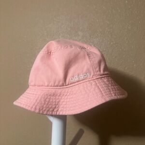 Adidas Pink Bucket Hat